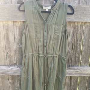 Olive Green Romper